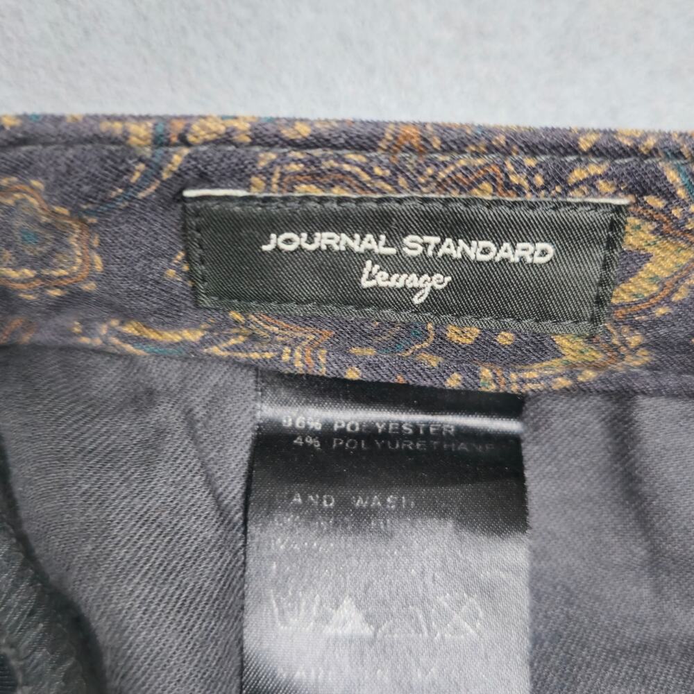 Journal Standard L'essage (Size 40) US Large 8/10 Brown Paisley Pants - Picture 8 of 16